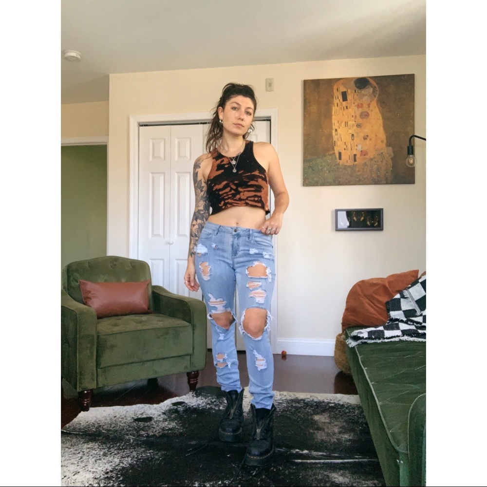 Ripped Skinny Jeans